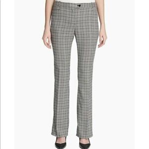 Calvin Klein modern fit checkers wide leg pants